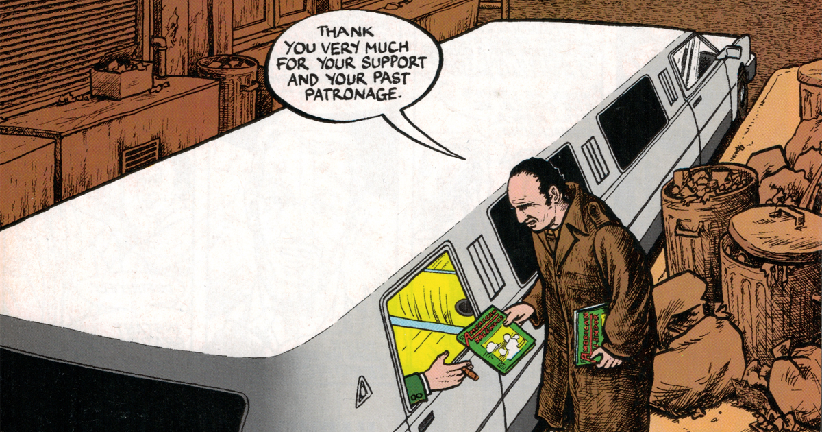 Harvey Pekar – Wizard #51 Palmer’s Picks – American Splendor